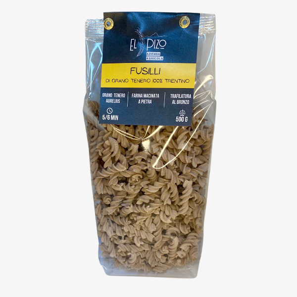 FUSILLI GRANO TENERO EL PIZO